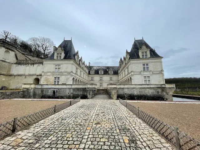 Photo of Villandry in the Loire Valley, France.  Visiting off-season travel destinations can give you a ton of room to roam!